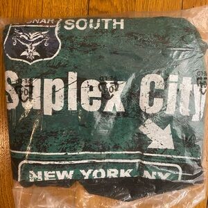 Green Suplex City Graphic T-Shirt